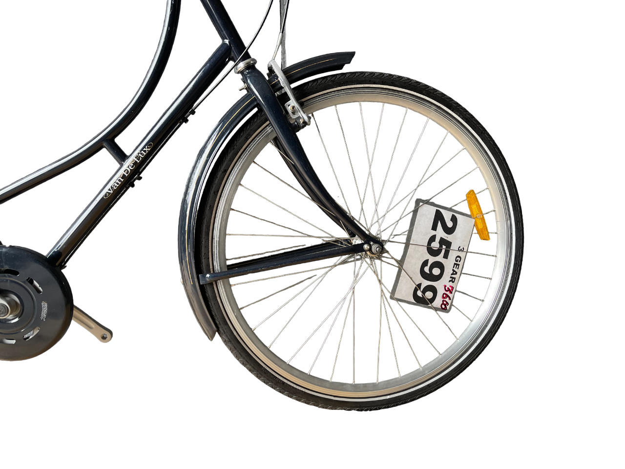 Van de Lux Mørkeblå Damecykel - 3 Gear